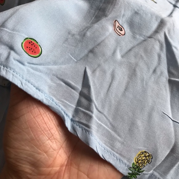 Fruity Light blue Top - Picture 4 of 4